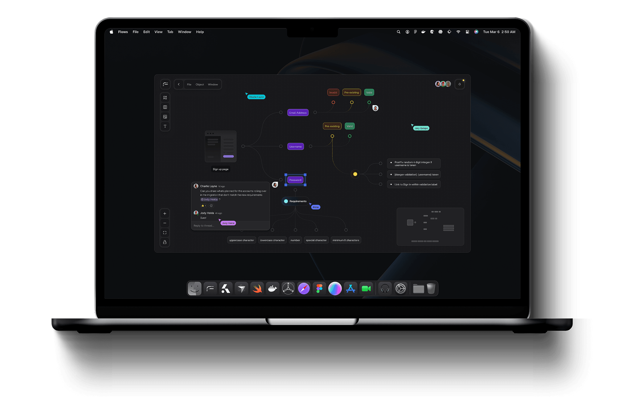 Flows MacOS